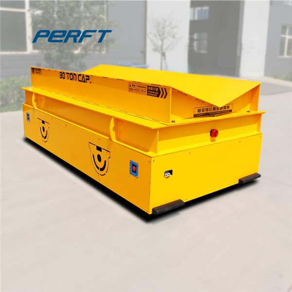 coil handling transfer car with wheel locks 90t